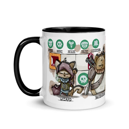 "Zero Quest" Mug with Color Inside - Certifiable Studios