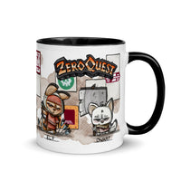 "Zero Quest" Mug with Color Inside - Certifiable Studios