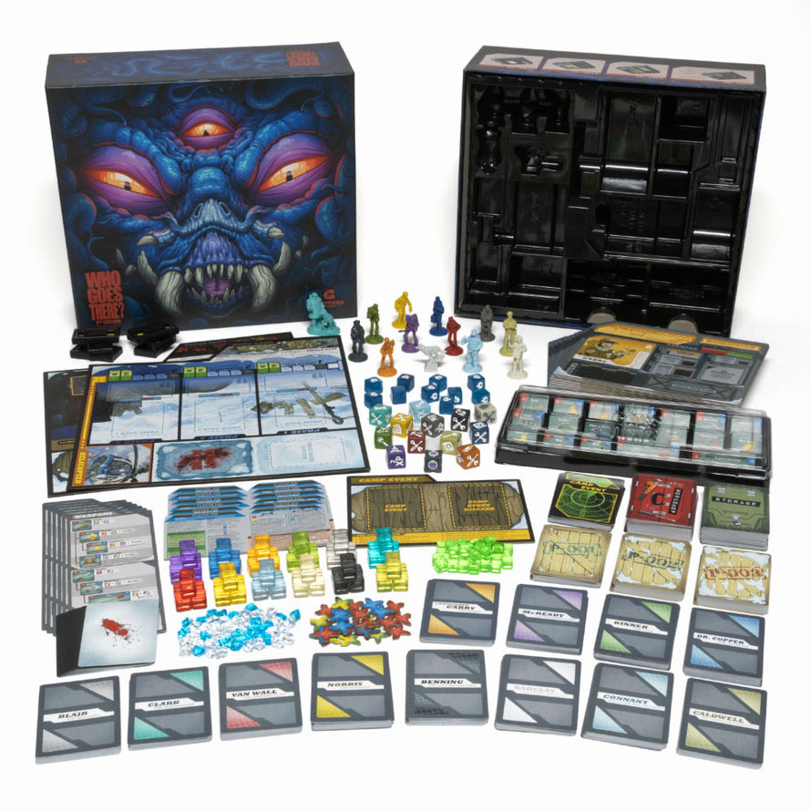 who goes there deluxe game layout