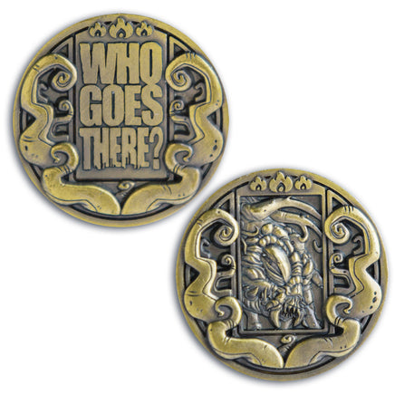Who Goes There? Collector's Coin - Certifiable Studios