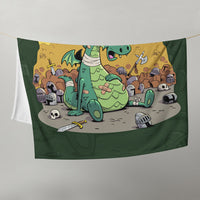 
              "Suffering From Burnout" Throw Blanket - Certifiable Studios
            