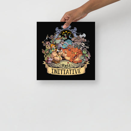 "Roll For Initiative" Poster - Certifiable Studios