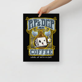 "Pip's Drip Coffee" Poster - Certifiable Studios