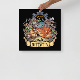 "Roll For Initiative" Poster - Certifiable Studios