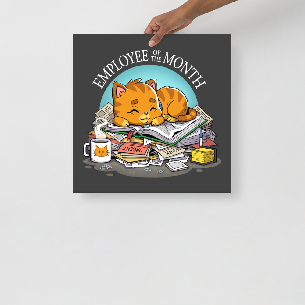 "Employee of the Month" Poster