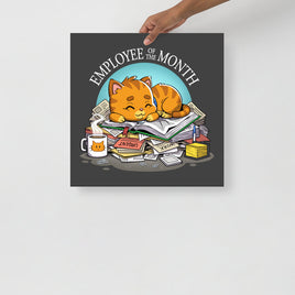 "Employee of the Month" Poster