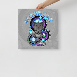 "Moon Cat Zodiac" Poster