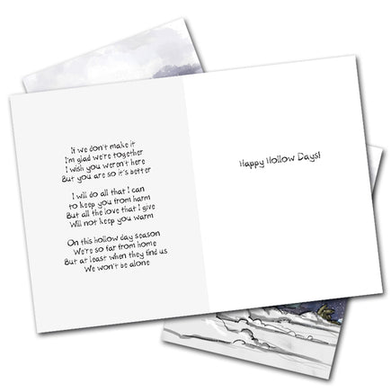 Endangered Orphans Hollow Days Greeting Cards - Certifiable Studios