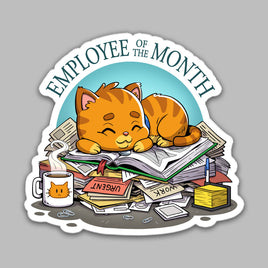 "Employee of the Month" Sticker
