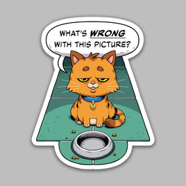 "Empty Bowl" Sticker