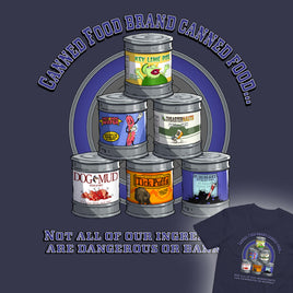 "Canned Food" Unisex T-Shirt - Certifiable Studios