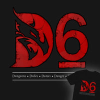 
              "D6" Unisex T-Shirt - Certifiable Studios
            
