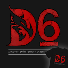 "D6" Unisex T-Shirt - Certifiable Studios