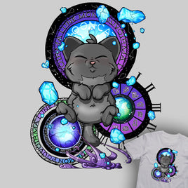 "Moon Cat Zodiac" Unisex T-Shirt