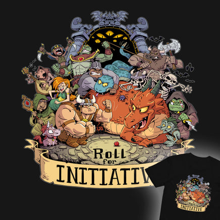 "Roll For Initiative" Unisex T-Shirt - Certifiable Studios