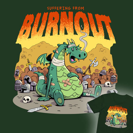 "Suffering From Burnout" Unisex T-Shirt - Certifiable Studios