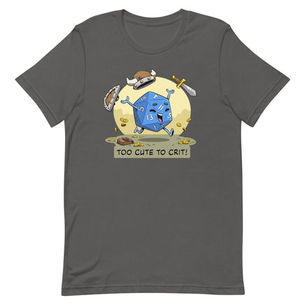 "Too Cute To Crit" Unisex T-Shirt - Certifiable Studios