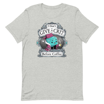 "Don't Give A Crit" Unisex T-Shirt - Certifiable Studios