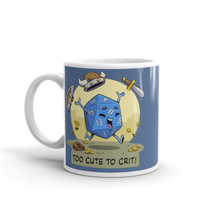 "Too Cute To Crit" Mug - Certifiable Studios