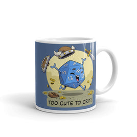 "Too Cute To Crit" Mug - Certifiable Studios