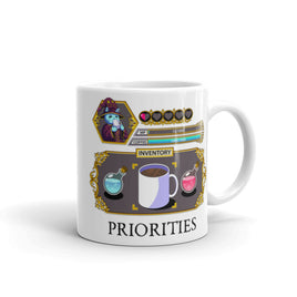 "Coffee Priorities" Mug - Certifiable Studios